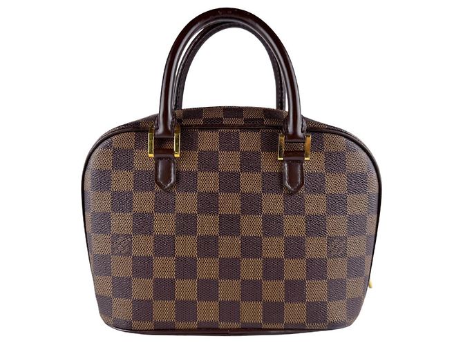 Borsa Louis Vuitton Damier Salia Mini Marrone Damier ebene - vista 3
