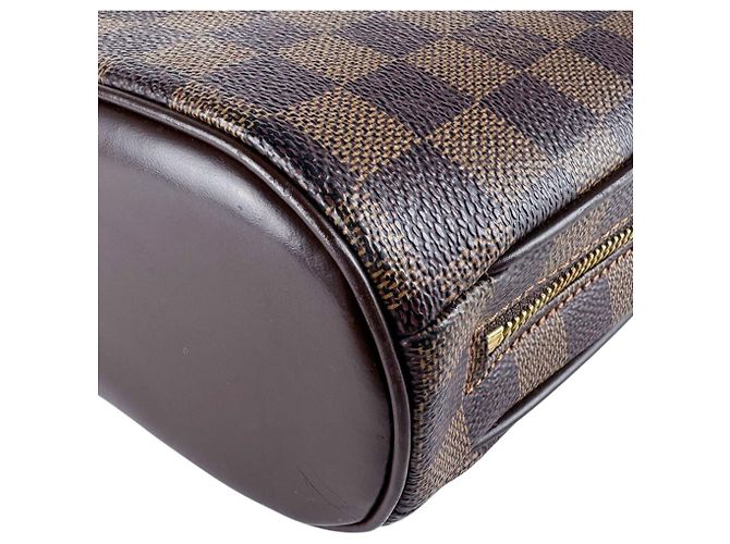 Borsa Louis Vuitton Damier Salia Mini Marrone Damier ebene - vista 7