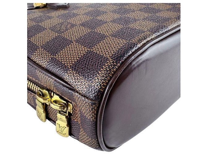 Borsa Louis Vuitton Damier Salia Mini Marrone Damier ebene - vista 8