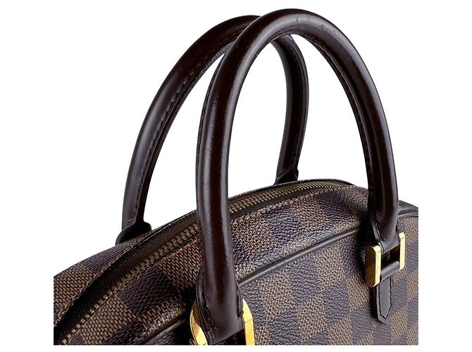 Borsa Louis Vuitton Damier Salia Mini Marrone Damier ebene - vista 9