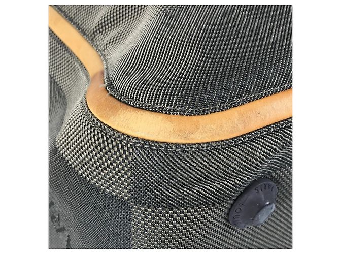 Bolso de Viaje Louis Vuitton Damier Geant Souverain Caqui - vista 10
