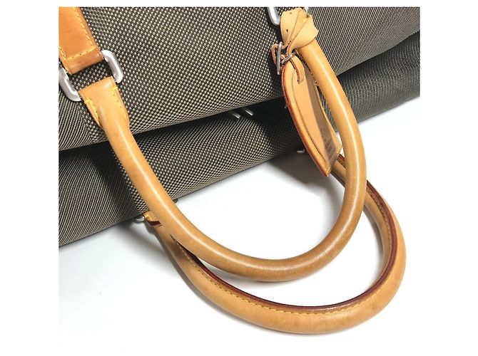 Bolso de Viaje Louis Vuitton Damier Geant Souverain Caqui - vista 11