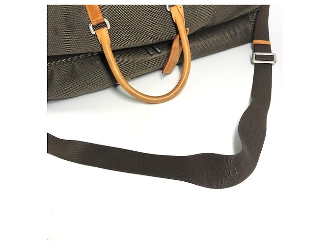 Bolso de Viaje Louis Vuitton Damier Geant Souverain Caqui - vista 13