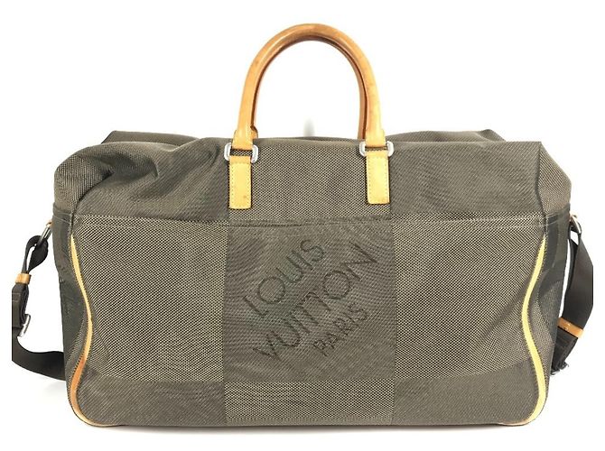 Bolso de Viaje Louis Vuitton Damier Geant Souverain Caqui - vista 2