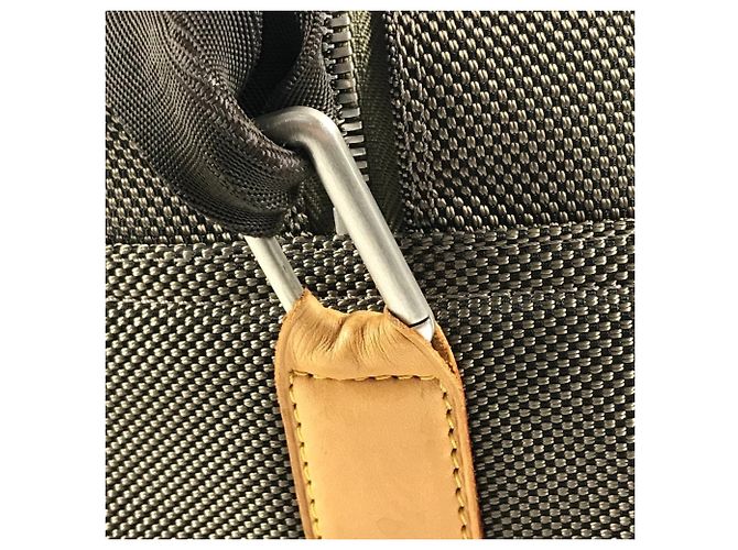 Bolso de Viaje Louis Vuitton Damier Geant Souverain Caqui - vista 4