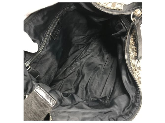 Borsa a tracolla Christian Dior Dior Trotter Logo Nero - vista 14