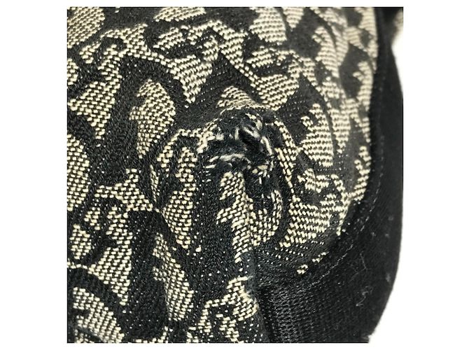 Borsa a tracolla Christian Dior Dior Trotter Logo Nero - vista 6