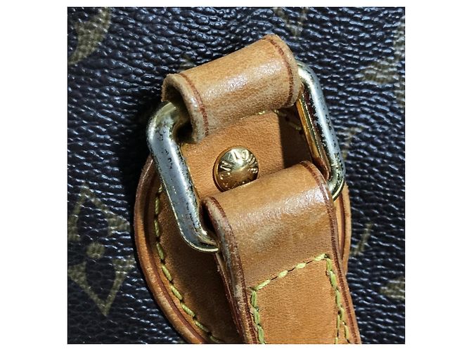 Borsa Louis Vuitton Monogram Palermo PM Marrone - vista 18
