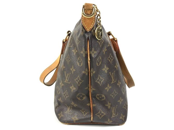 Borsa Louis Vuitton Monogram Palermo PM Marrone - vista 3