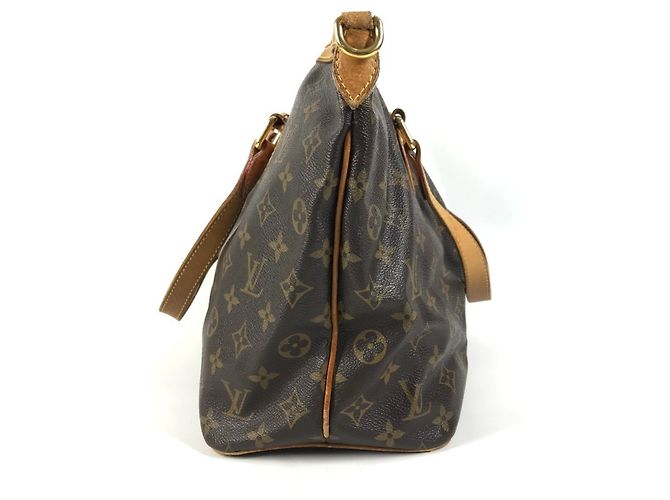 Borsa Louis Vuitton Monogram Palermo PM Marrone - vista 4