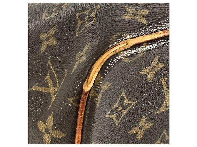 Borsa Louis Vuitton Monogram Palermo PM Marrone - vista 7