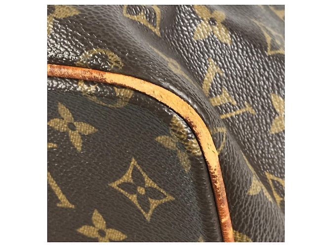 Borsa Louis Vuitton Monogram Palermo PM Marrone - vista 8