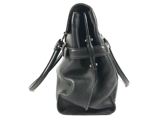 Borsa a tracolla Salvatore Ferragamo con logo Gancini Nero - vista 3