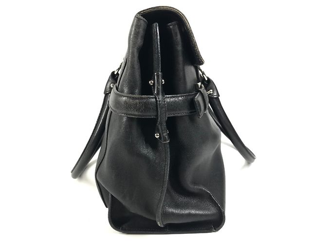 Borsa a tracolla Salvatore Ferragamo con logo Gancini Nero - vista 4