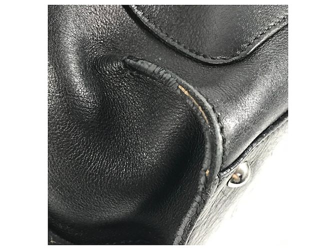 Borsa a tracolla Salvatore Ferragamo con logo Gancini Nero - vista 8