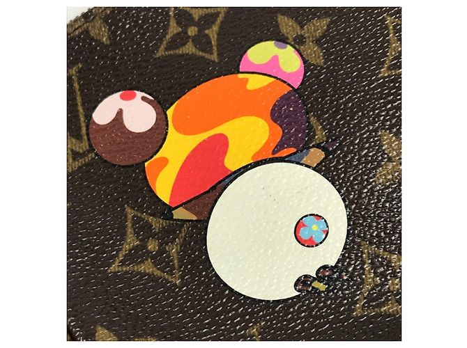 Louis Vuitton Monogram Panda Pochette Accessoires Marrone - vista 11