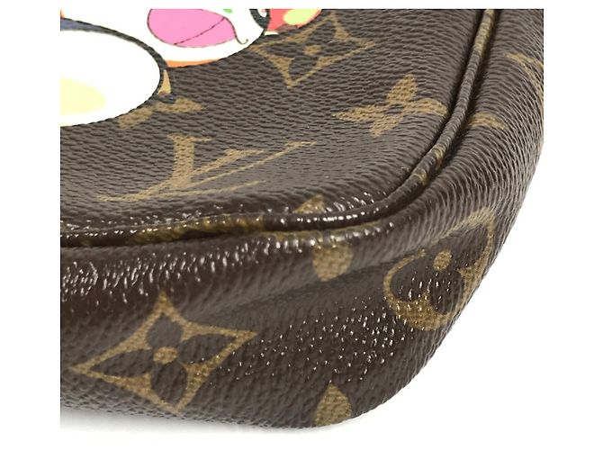 Louis Vuitton Monogram Panda Pochette Accessoires Marrone - vista 6
