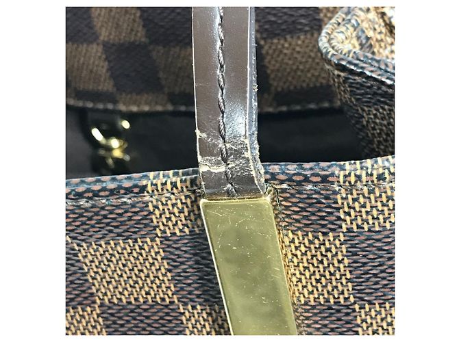 Borsa a tracolla Louis Vuitton Damier Maryleborn PM Marrone - vista 10