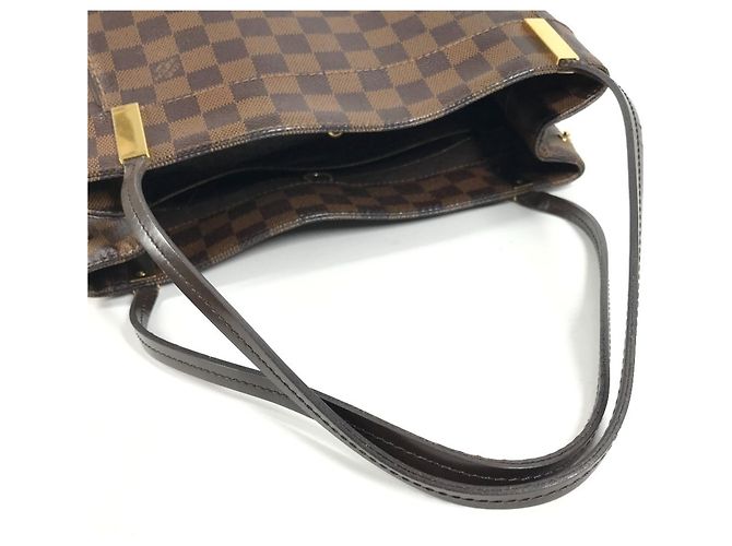 Borsa a tracolla Louis Vuitton Damier Maryleborn PM Marrone - vista 8