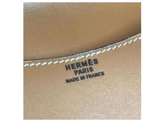 Hermès Hermes Vintage Chamonix Lederschultertasche Braun - Ansicht 11