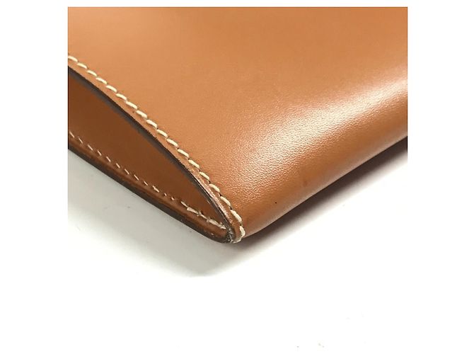Hermès Hermes Vintage Chamonix Lederschultertasche Braun - Ansicht 7