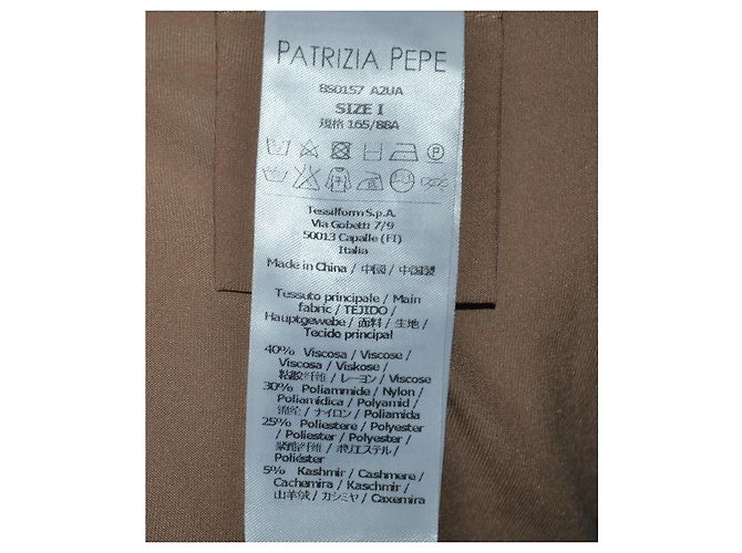 Chaleco de ecopiel sin mangas Patrizia Pepe Multicolor - vista 5