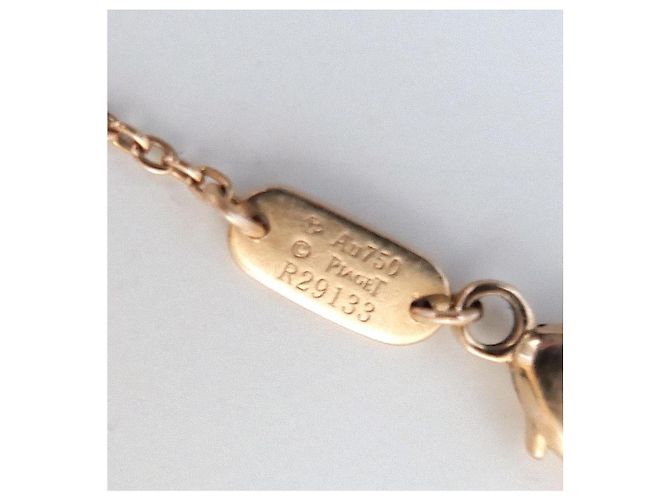Piaget Possession Bracciale Oro Rosa 18k Cornalina e Diamante D'oro - vista 3