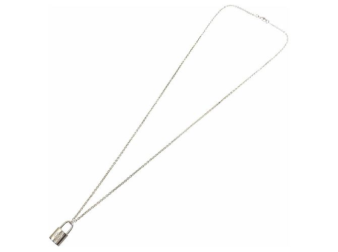 Pendente collana Louis Vuitton Silver Lockit - vista 8