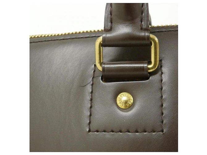 Borsa Boston Louis Vuitton Damier Greenwich PM Damier ebene - vista 7