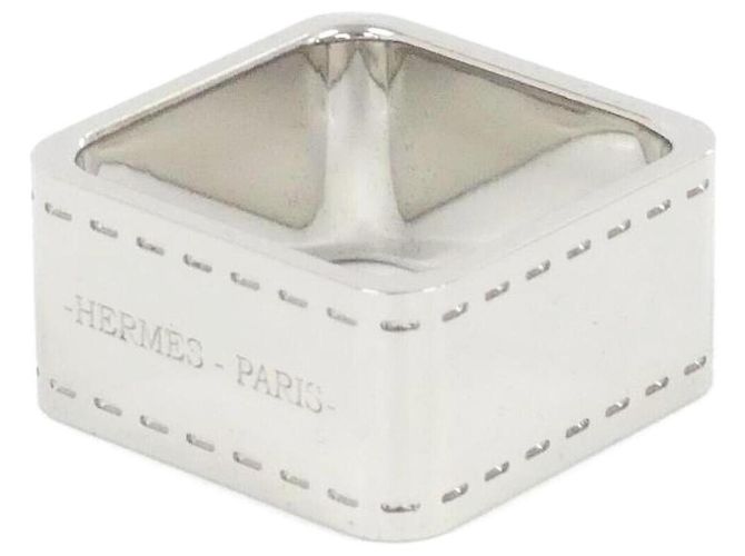 Ring Hermès Lenço Bolduc Hermes com anel Prata - vista 2