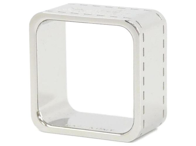 Ring Hermès Lenço Bolduc Hermes com anel Prata - vista 3
