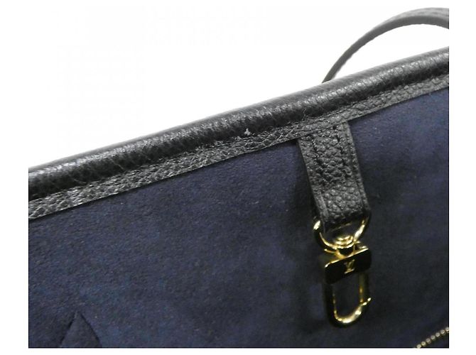 Bolso Louis Vuitton Monogram Empreinte Neverfull MM Negro - vista 6