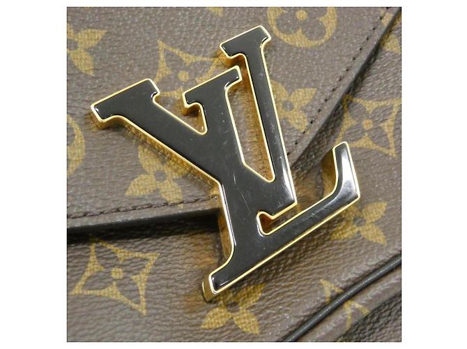 Borsa a tracolla Louis Vuitton Monogram Passy Marrone - vista 4
