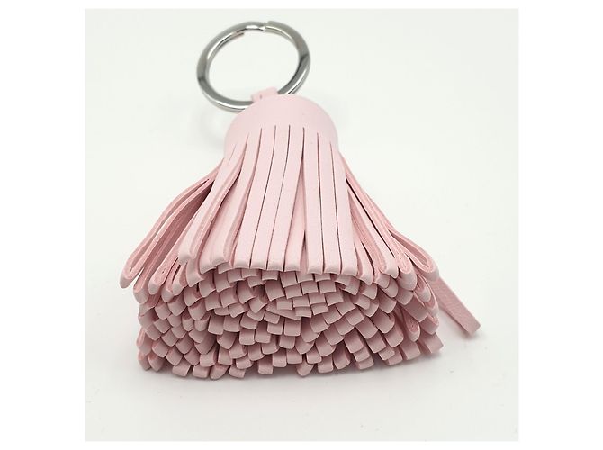 Hermès Portachiavi Carmen Rose Darling agnello Milo Rosa - vista 3