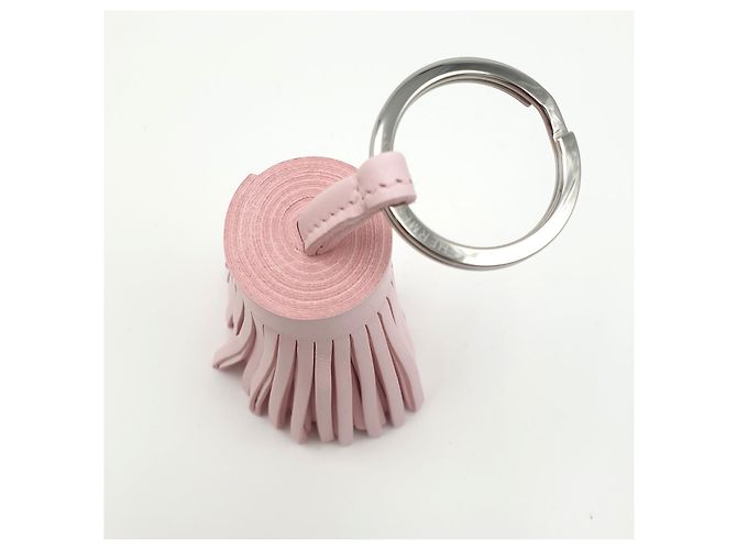 Hermès Portachiavi Carmen Rose Darling agnello Milo Rosa - vista 4