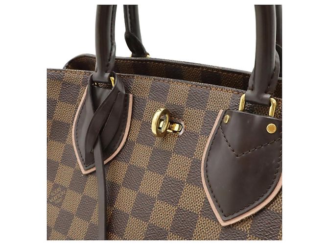Borsa Louis Vuitton Damier Normandie Marrone - vista 10