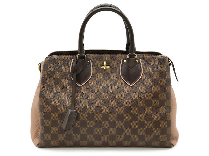 Borsa Louis Vuitton Damier Normandie Marrone - vista 2