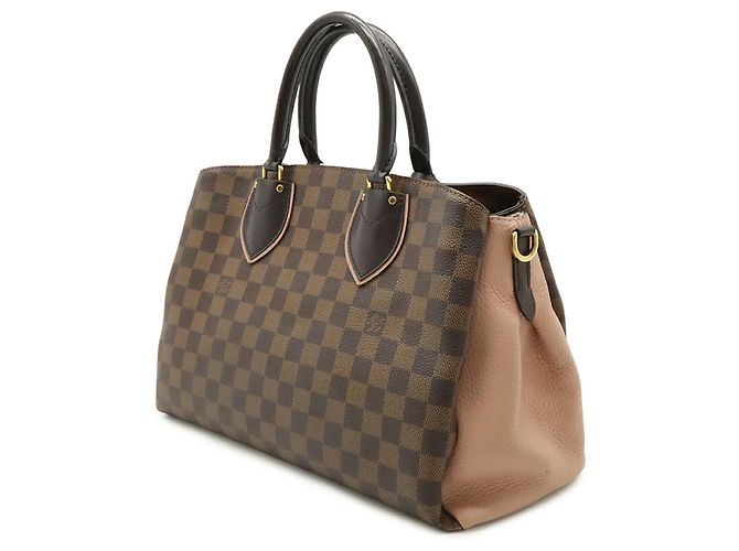 Borsa Louis Vuitton Damier Normandie Marrone - vista 3