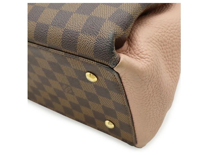 Borsa Louis Vuitton Damier Normandie Marrone - vista 4