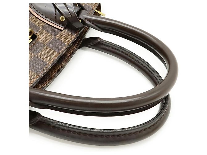 Borsa Louis Vuitton Damier Normandie Marrone - vista 5
