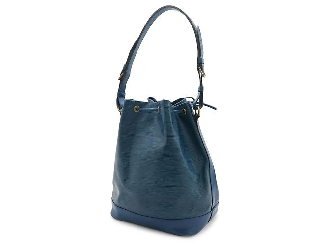 Borsa a Spalla Louis Vuitton Epi Noe Blu - vista 3