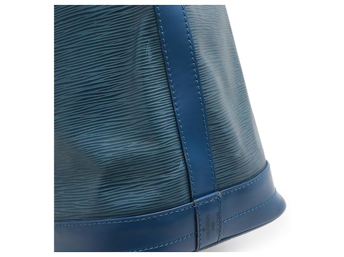 Borsa a Spalla Louis Vuitton Epi Noe Blu - vista 5