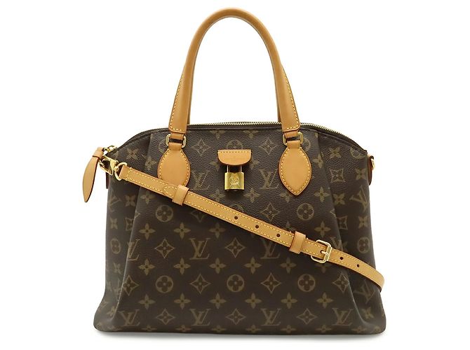 Bolso Louis Vuitton Monogram Rivoli MM Castaño - vista 2