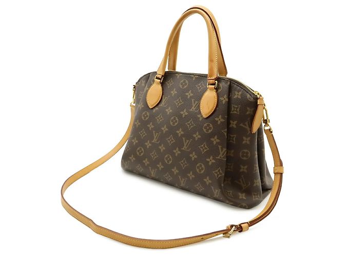 Bolso Louis Vuitton Monogram Rivoli MM Castaño - vista 3