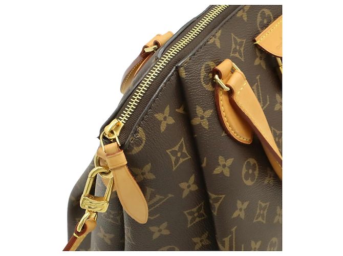 Bolso Louis Vuitton Monogram Rivoli MM Castaño - vista 6