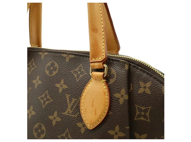 Bolso Louis Vuitton Monogram Rivoli MM Castaño - vista 8