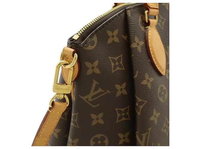 Bolso Louis Vuitton Monogram Rivoli MM Castaño - vista 9
