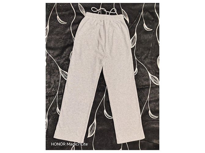 Céline Celine Paris Sweatpants mit Strass Grau - Ansicht 3