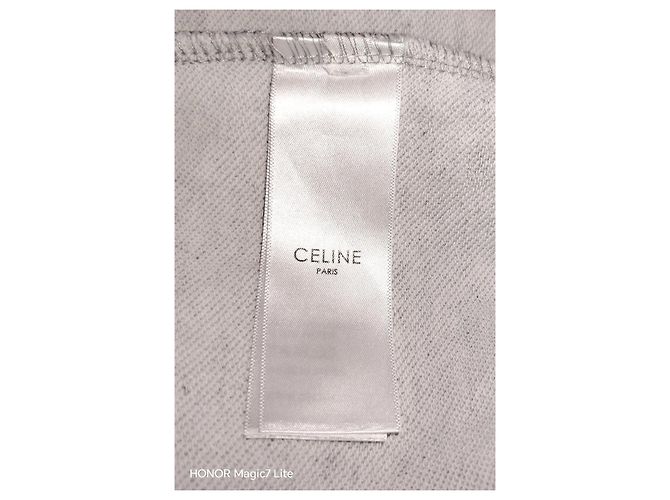 Céline Celine Paris Sweatpants mit Strass Grau - Ansicht 8