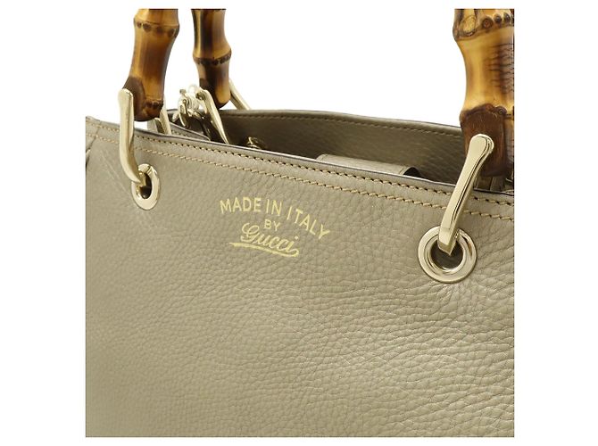 Gucci Bamboo Small Shopper Handtasche Golden - Ansicht 10